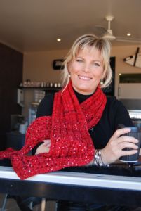 Yarn Magazine 27 - SIOz Fave Stitch Scarf - Click Image to Close